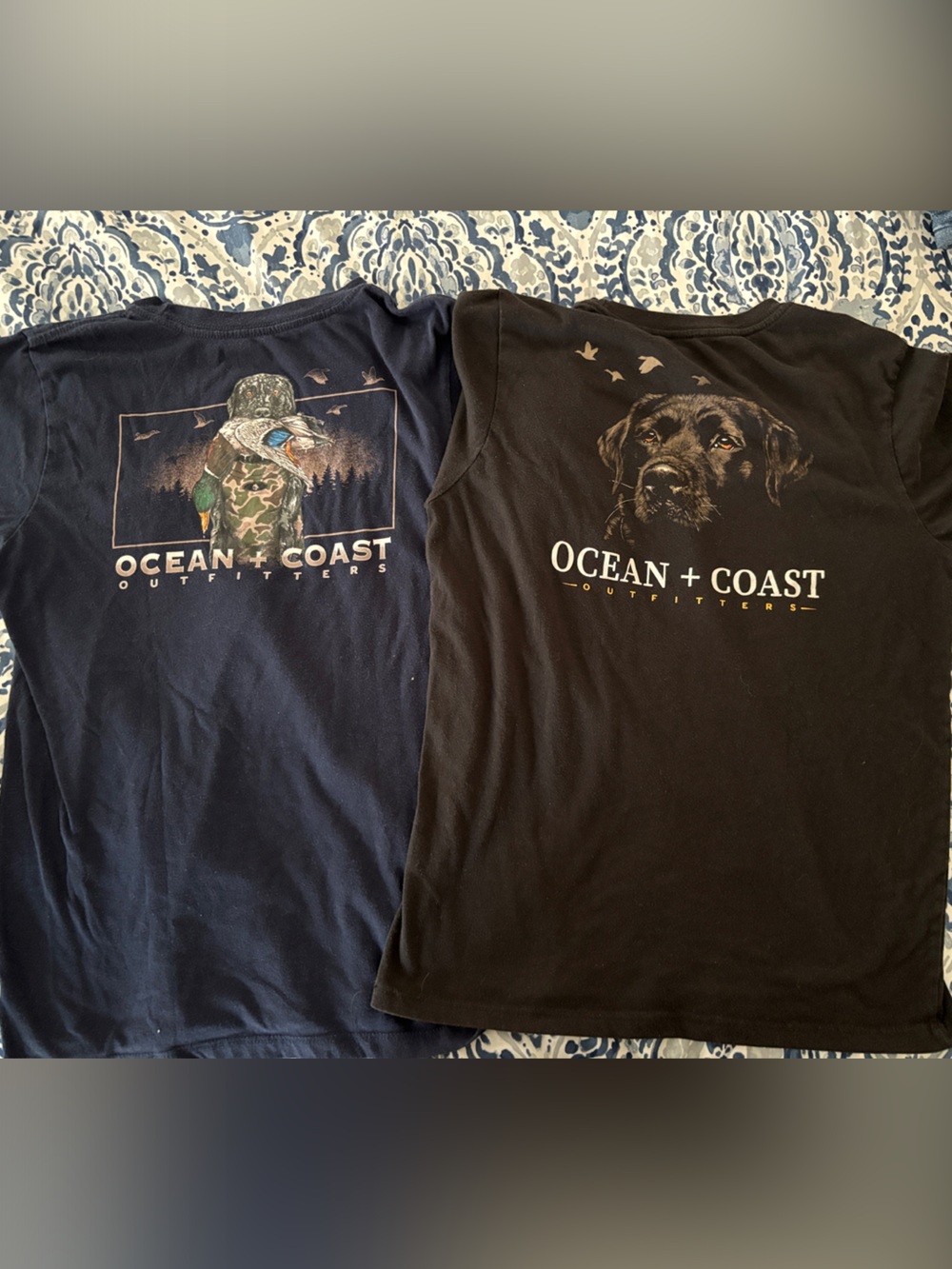 Ocean + Coast Kids Short Sleeve Tee - Black or Navy LOT